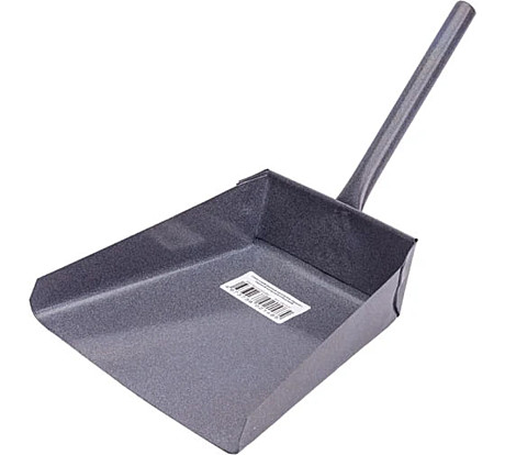 Совок хозяйственный металлический с короткой ручкой