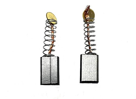 Щетки угольные 4х7х10 пружина-пятак d=4mm (437А)