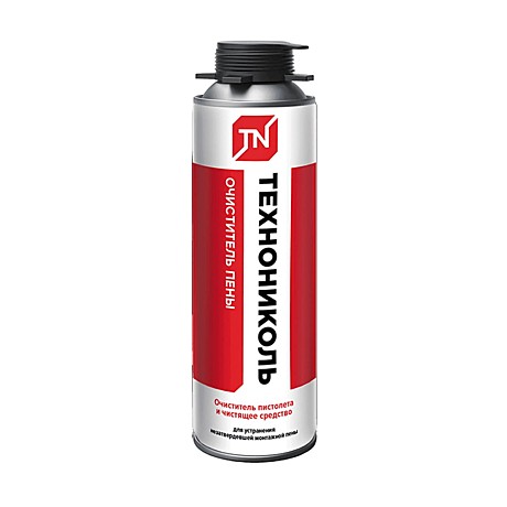 Очиститель монтажной пены ТЕХНОНИКОЛЬ PROFESSIONAL, 12*370 гр.