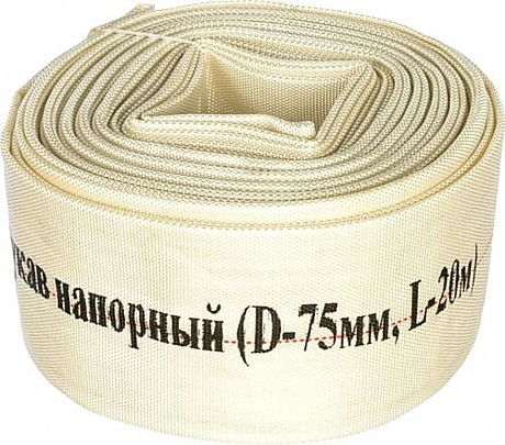 Рукав напорный CHAMPION (D-75мм, L-20м)