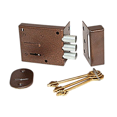 Замок накладной БИФ-0026-1*3-ЛК