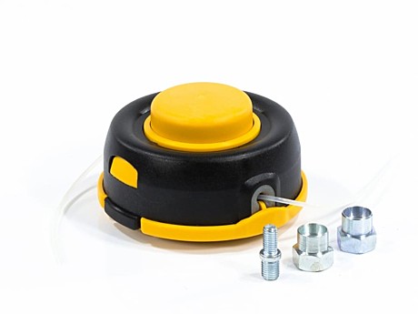 Катушка универ. триммер. гайка М10, гайка М8, М12, винт М8-М10, лев. резьба, шаг 1,25мм// Denzel