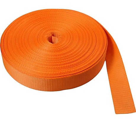 Лента полиэфирная ЛПЭР-050-3000 оранжевая