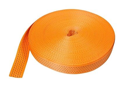 Лента полиэфирная ЛПЭР-050/Р-5000 оранжевая