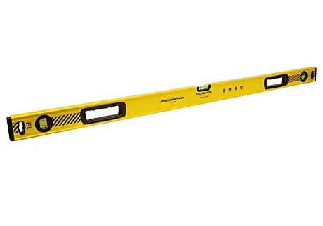 Уровень алюм. 1200мм, 3 колбы,усилен,фрезеров.,магнит,точность 0,5мм/м, Hankonner