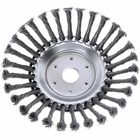 Кордщётка для триммера TD33 (металлическая, D=25,4.200мм) №1