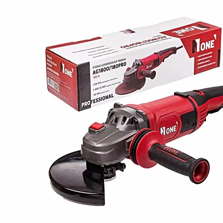 УШМ AG1800/180-PRO (180мм,1800Вт,рег.оборотов,повыш.пылезащита,японский подшипник) №1