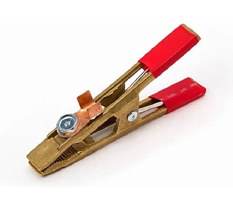 Клемма заземления КРС-09 500А (Латунь) Red Handle