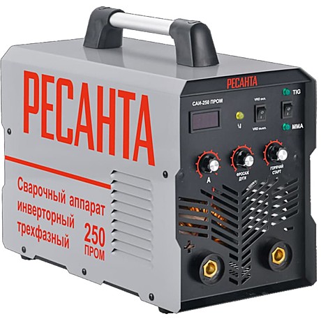 Сварочный аппарат инверторный САИ-250 ПРОМ Ресанта