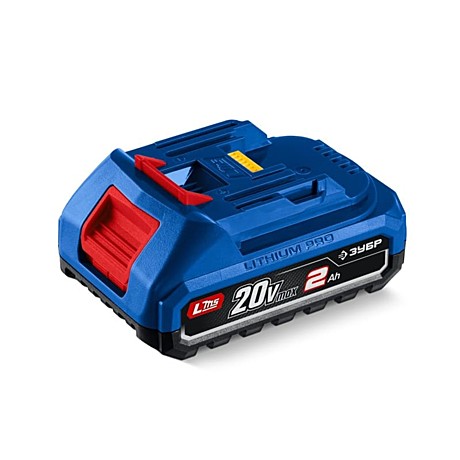 ЗУБР Power PRO, 20В, 2.0 А*ч, аккумулятор LMS, ПРОФЕССИОНАЛ