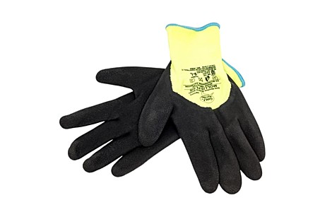 Перчатки нейлоновые с покрытием 3/4 вспененным латексом Mollis Plus p.9 (L)