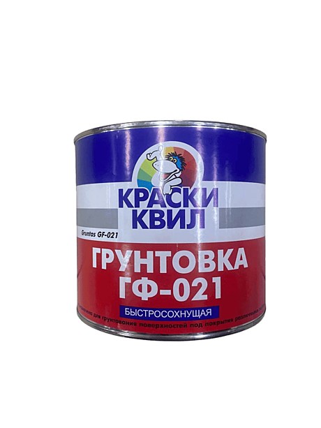 Грунтовка ГФ-021 Быстросох. Серая (БАН 1,9 КГ)