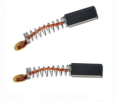 Щетки угольные 4х5х10 пружина-пятак d=4mm (435А)