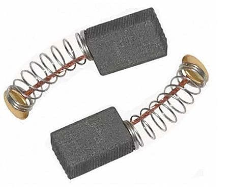 Щетки угольные для ДИОЛД ПЛЭ 1-01, ПЛЭ 1-08 5х8х11 пружина пятак-круг d6