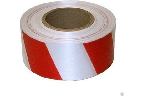 Лента сигнальная, 50 мм х 150 м// Sparta