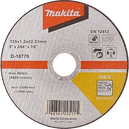 Makita Диск отр./нерж. 125х1,2х22,23