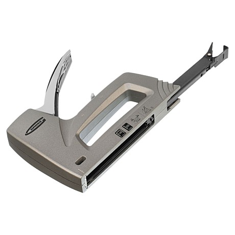 Степлер мебельный (Aluminium 140), алюм. корпус, рег удара, тип скобы 140, 400, 6-14 мм// Gross