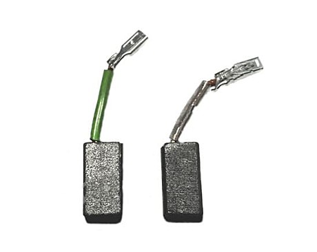 Щетки угольные 6,5х9х17 для ХИТАЧИ (999-088) поводок, клемма-мама, боковой срез (696)