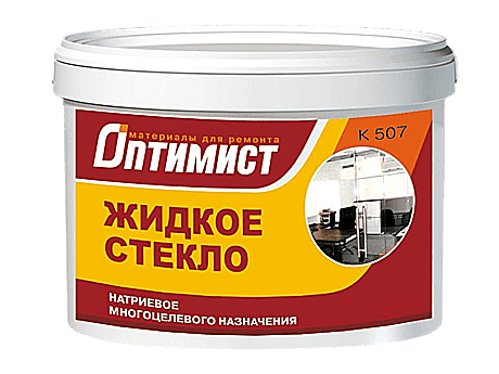 Жидкое стекло К507 Оптимист натриевое 3 кг