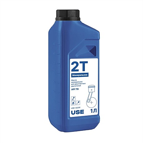 Масло USE 2-х тактное минеральное API TB 1 л