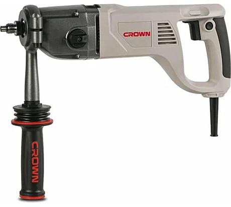 Дрель для сухого алмазного сверления CROWN CT32072DH BMC(1400Вт,2режима,2 корости,0-900/0-2200 об/ми