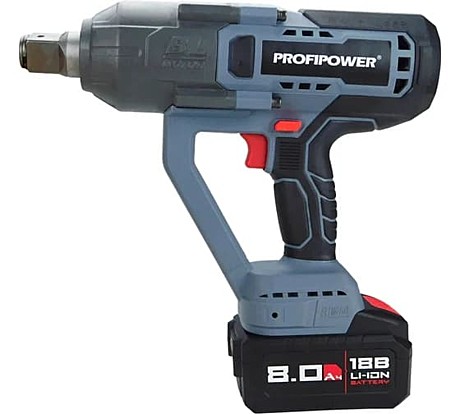 Гайковерт акк Profipower T-2500N 18B 2500Рм 8.0Ач,1300об/м,б/щет