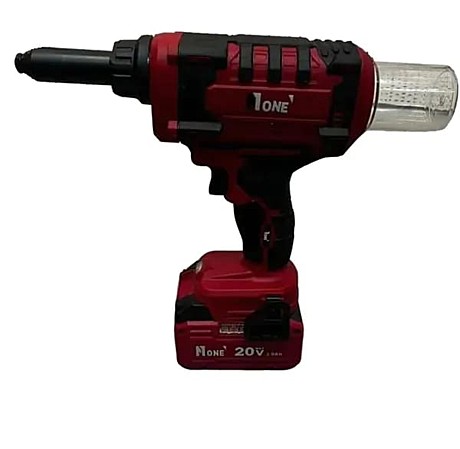 INDUSTRIAL Заклепочник акк.NCR 25/3.0-PRO(20V,3.0Ач,Ал.2,4-6,0,мет.2,4-5,0,1АКБ,з/у,платф.MAKITA) №1