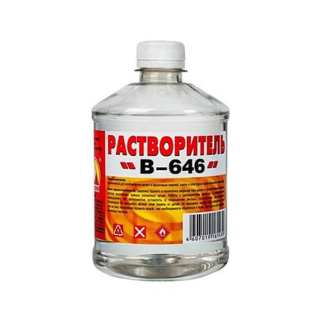 Растворитель 646 Вершина 0,5л