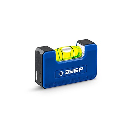 ЗУБР КОМПАКТ - М, 65мм, магнитный компактный уровень, Профессионал
