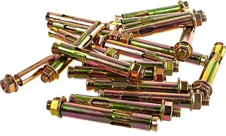  8* 65 Анкерный болт с гайкой (80 фасовка) (Китай)