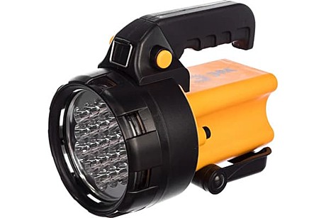 Фонарь-прожектор ЭРА PA-602 Альфа 19xLED, литий 3Ач, ЗУ 220V+12V
