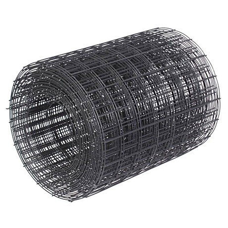 Сетка сварная черная 50х50х1,4 h=1,0м