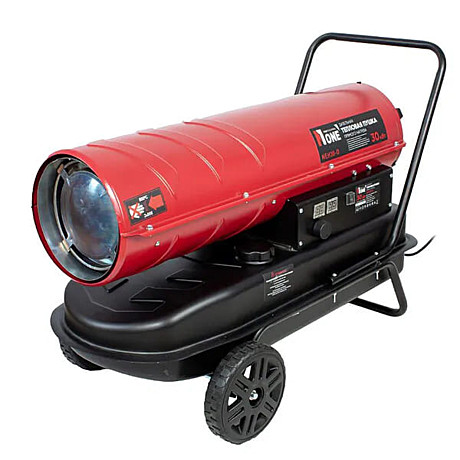 Пушка тепловая диз.NEH30-D(30кВт,ПРЯМОЙ НАГРЕВ, 300м,пл.обогрева,произв.1400м/ч) №1