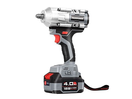 Акк. гайковерт Profipower T-900N 18В 900Нм 2200 об/м б/щет 1/2 1*4Ач+зу