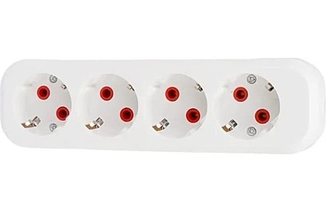 Колодка 4 гнезда с/з SM 25 0 11 431