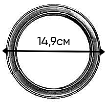 Кольцо 15*15-149