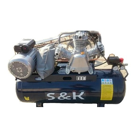 Компрессор S&K TP610/100/3,0кВт/8атм/ремен.п. 1Фазн/3порш