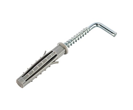 Дюбель с прямым крюком 12х60 KRHP (50 фасовка)