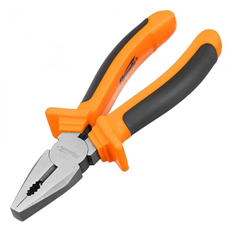 Плоскогубцы, Comfort, 180 мм, комбинированные шлифованные двухкомпонентные рукоятки// Sparta