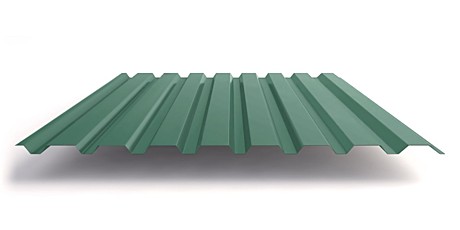 Профнастил ЛКП МП20 RAL6005 (зеленый) 0,45