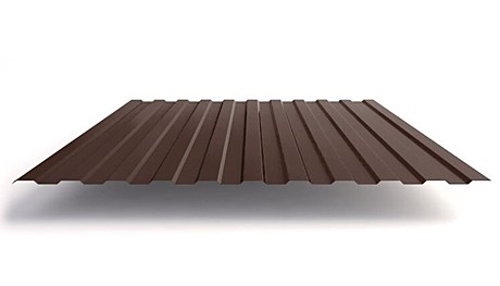 Профнастил ЛКП С8 RAL8017 (коричневый) 0,45