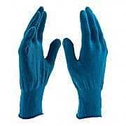 Перчатки трикотажные, синтетическая нить, ПВХ точка, цвет: ультрамарин, XL, 13 класс// Сибртех