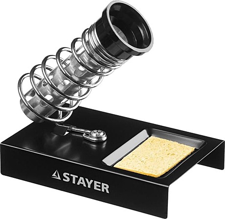 STAYER MAXTerm, стальная штампованная подставка для паяльников