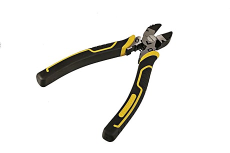 Бокорезы 160мм, эксц. шарнир,+30% к силе реза, TPR рукоятки, hanskonner