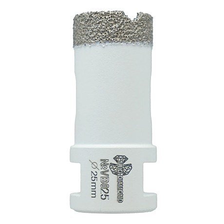 Коронка алмазная по керамограниту 25мм, М14, Vacuum Brazed