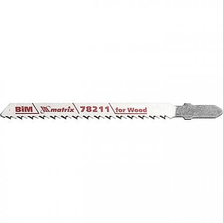 Полотна для электролобзика по дереву, T101BF, 75 х 2,5мм, Bimetal// Matrix
