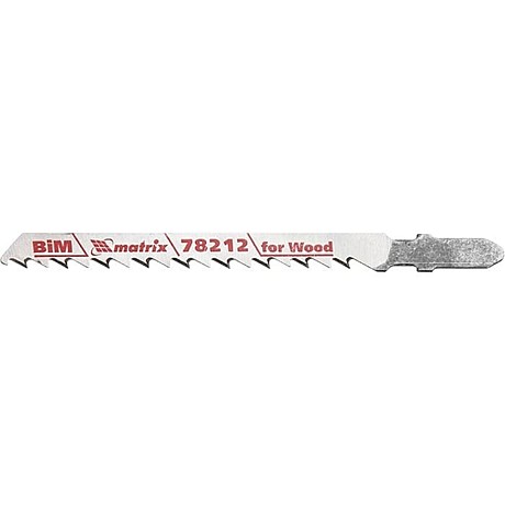 Полотна для электролобзика по дереву, T101DF, 75 х 4мм, Bimetal// Matrix