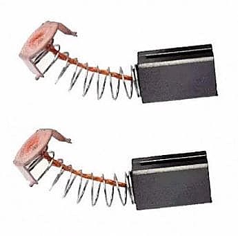 Щетки угольные для ФЕРМ 1400  8х10х16 проточка 2 пружина пятак-зацепы