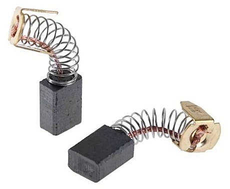 Щетки угольные для МАКИТА 51 5х8х12 пружина пятак-уши