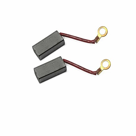 Электроугольная щетка 6х9.5х20 Поводок, клемма, флажок, отверстие 3,5мм подходит для ДИОЛД дп 1,85